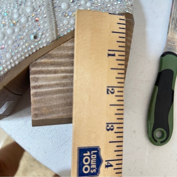 Very G Western Kady Pearl Bling Rhinestone Booties Cowboy Boots - Size 9.5 - Picture 14 of 14